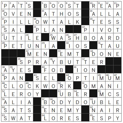 poivre partner crossword.